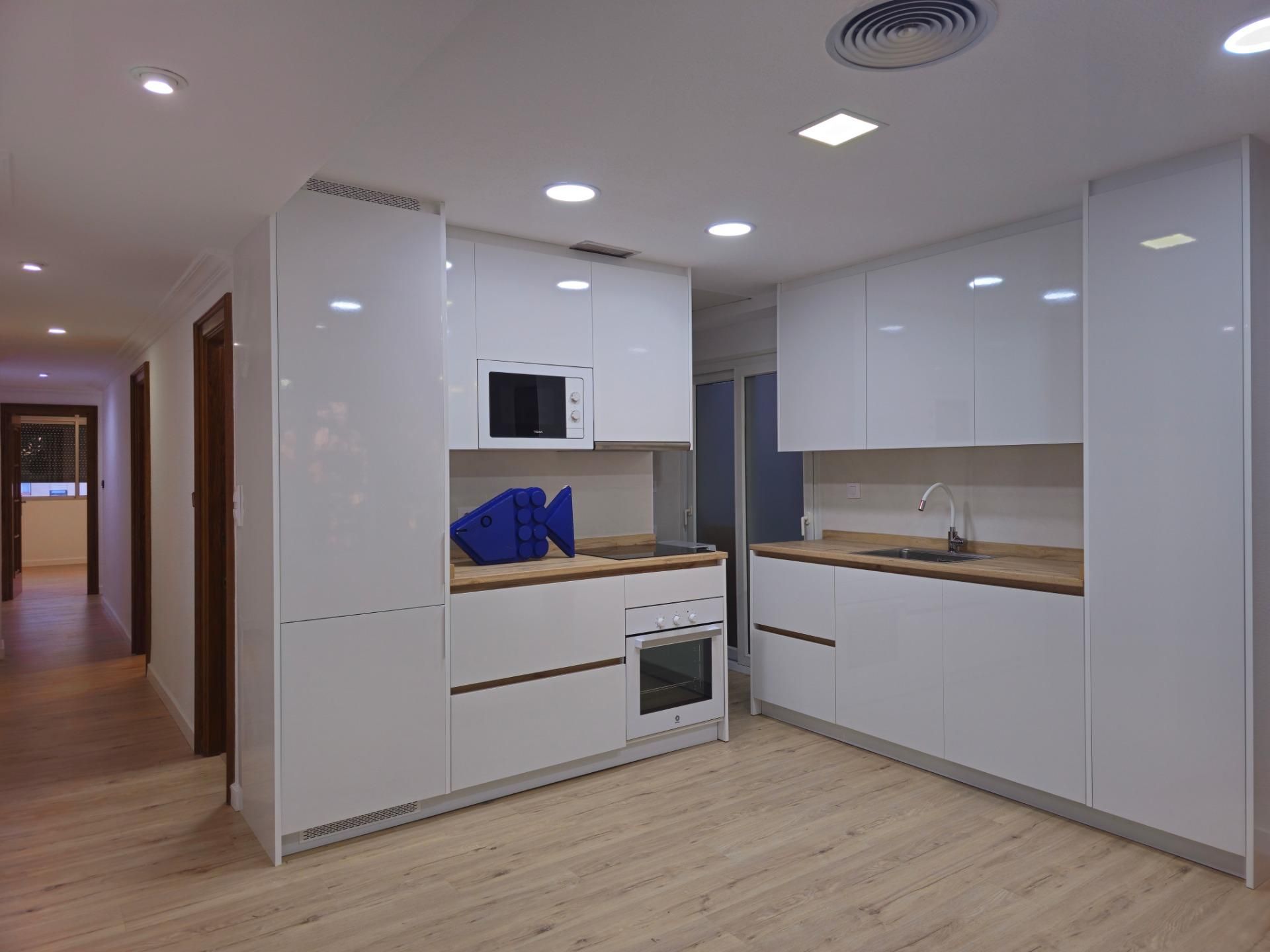 Kitchen of Flat to rent in Cartagena  with Air Conditioner, Terrace and Balcony