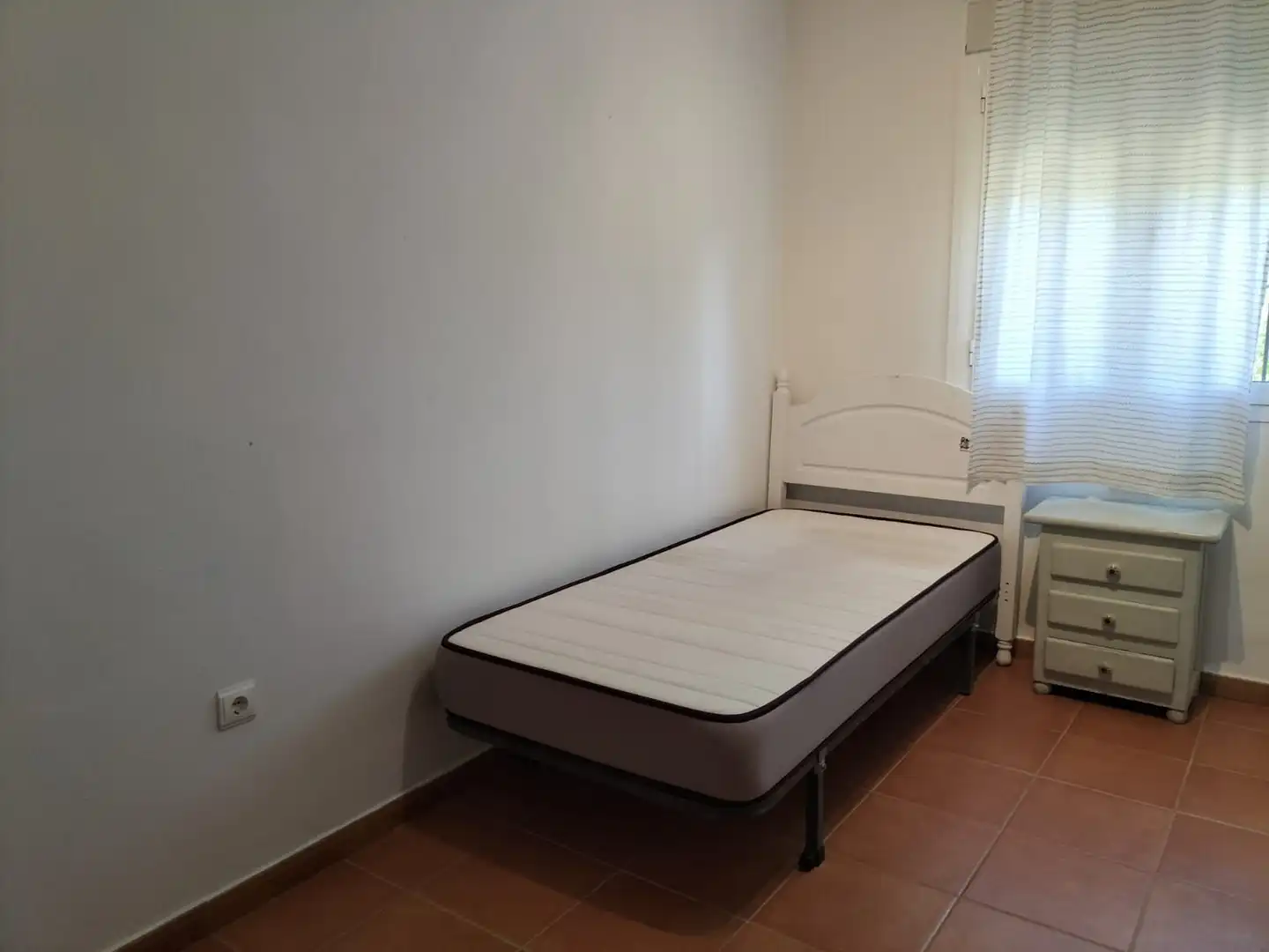 Schlafzimmer von Country house zur Miete in Málaga mit Klimaanlage