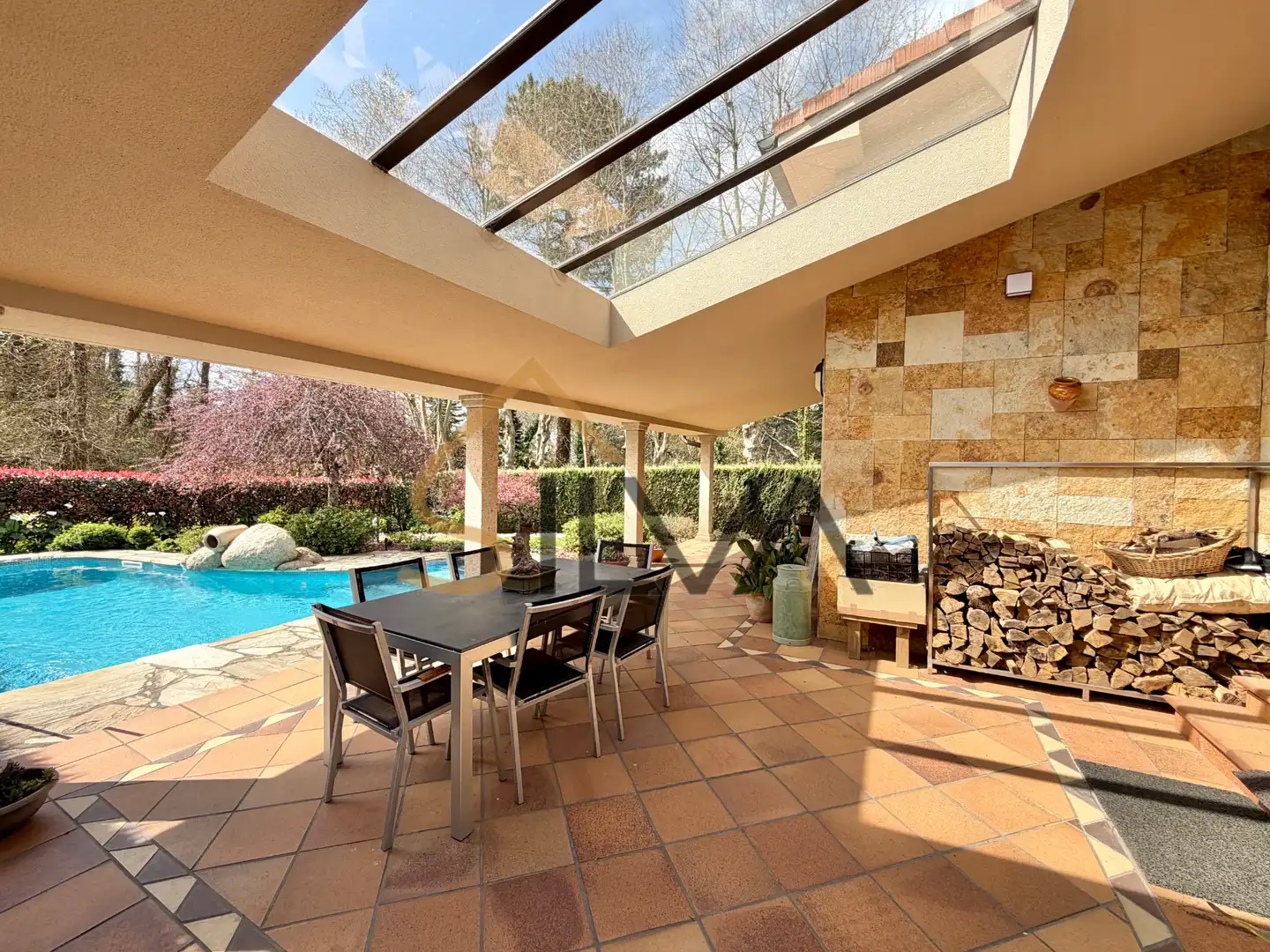 Terraza de Casa o chalet en venta en Oleiros con Calefacción, Jardín privado y Terraza