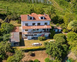 Vista exterior de Casa o xalet en venda en Pontedeume amb Calefacció, Jardí privat i Traster