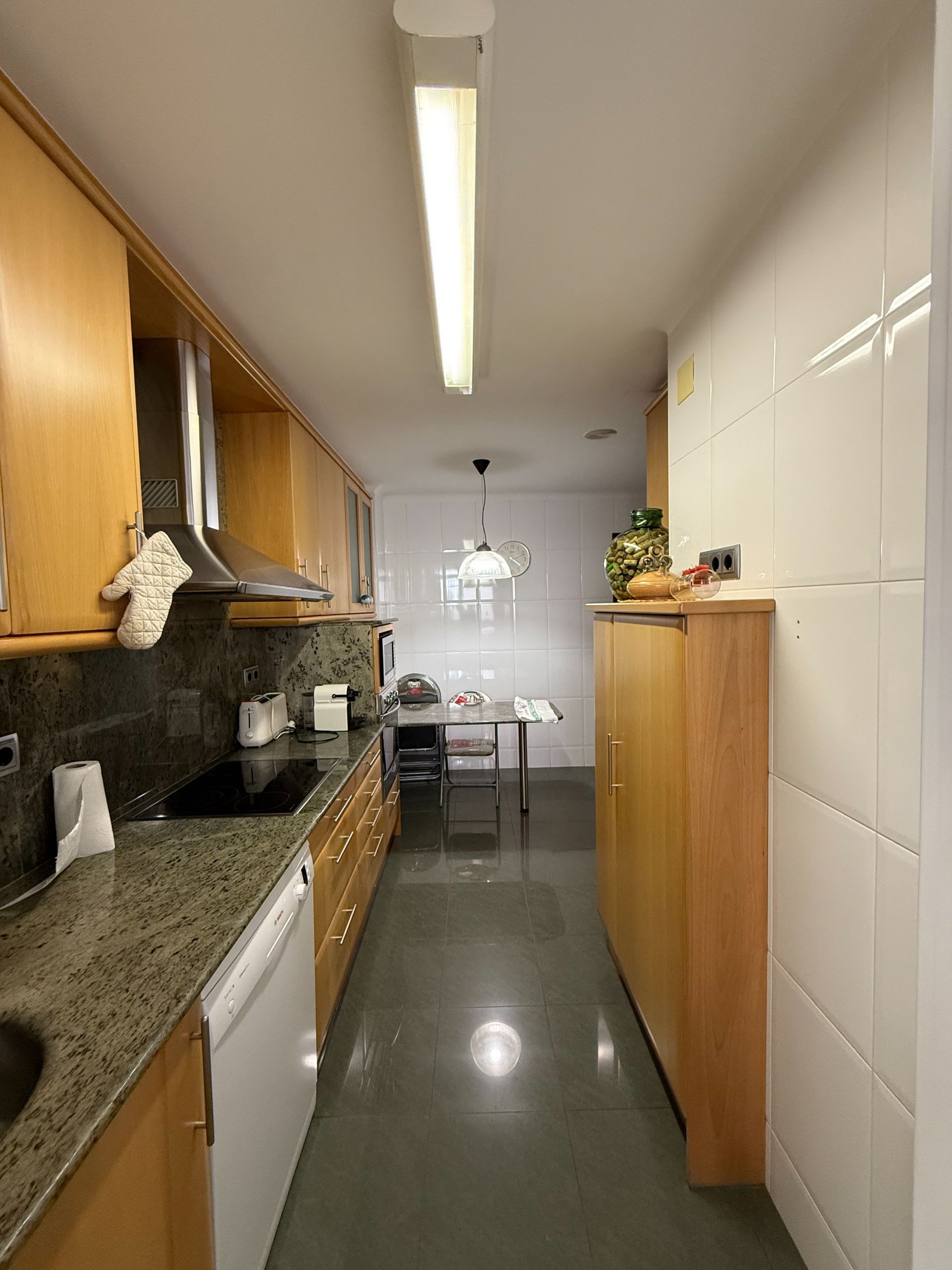 Kitchen of Flat for sale in  Lleida Capital  with Air Conditioner, Heating and Storage room