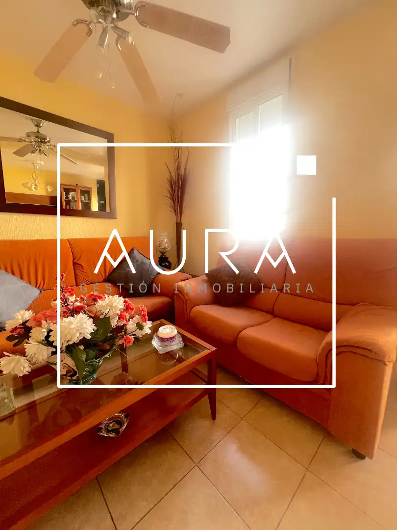 Sala de estar de Casa adosada en venta en Aljaraque