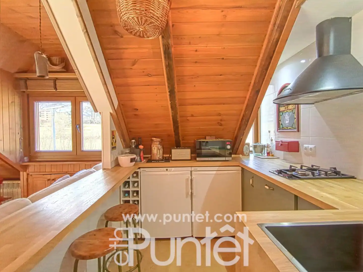 Cocina de Dúplex en venta en Vielha e Mijaran con Calefacción, Terraza y Balcón