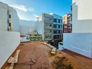 Vista exterior de Casa adosada en venta en Las Palmas de Gran Canaria con Terraza
