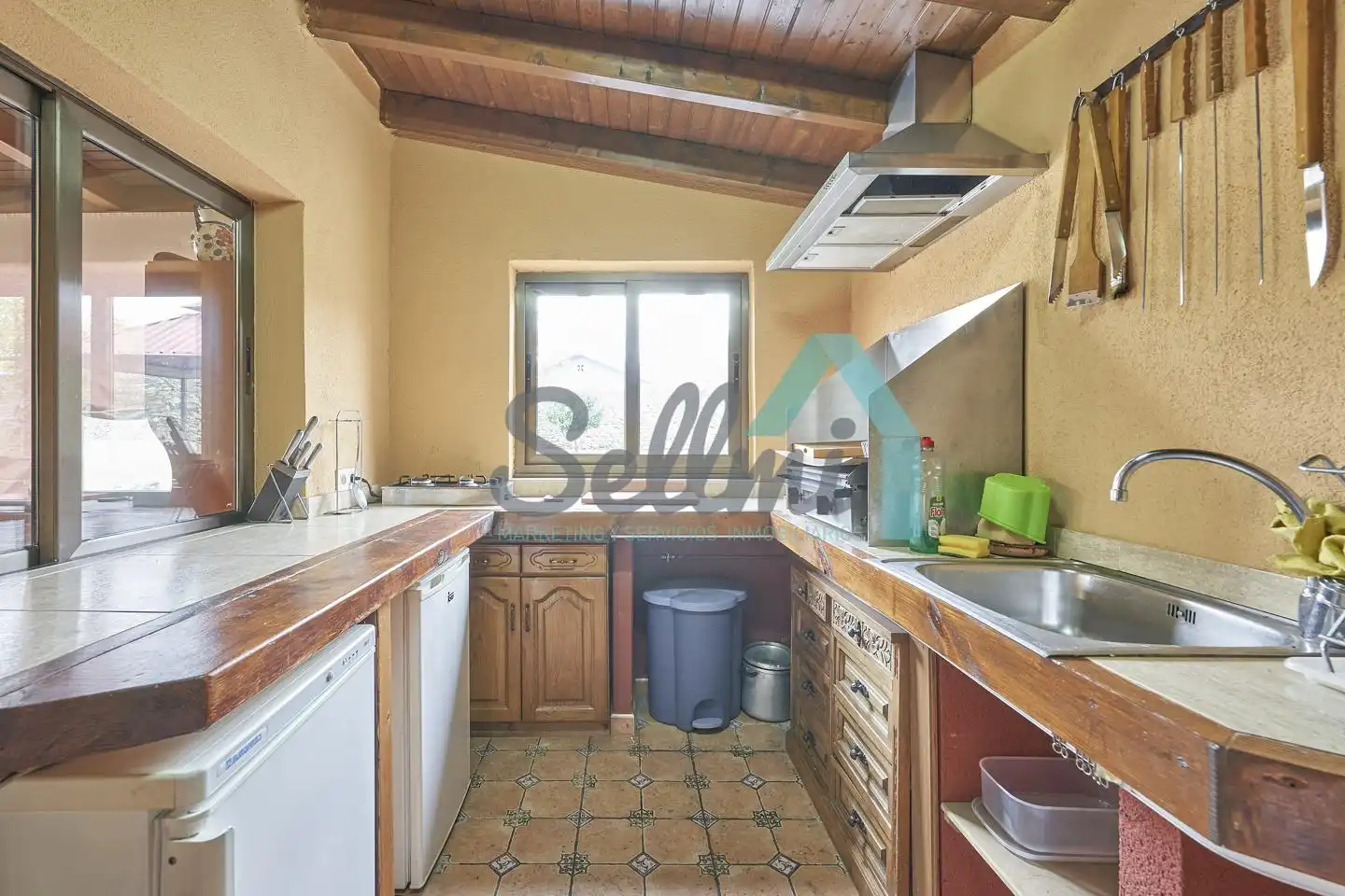 Kitchen of Houses for sale in Ribera de Arriba  with Heating, Private garden and Terrace