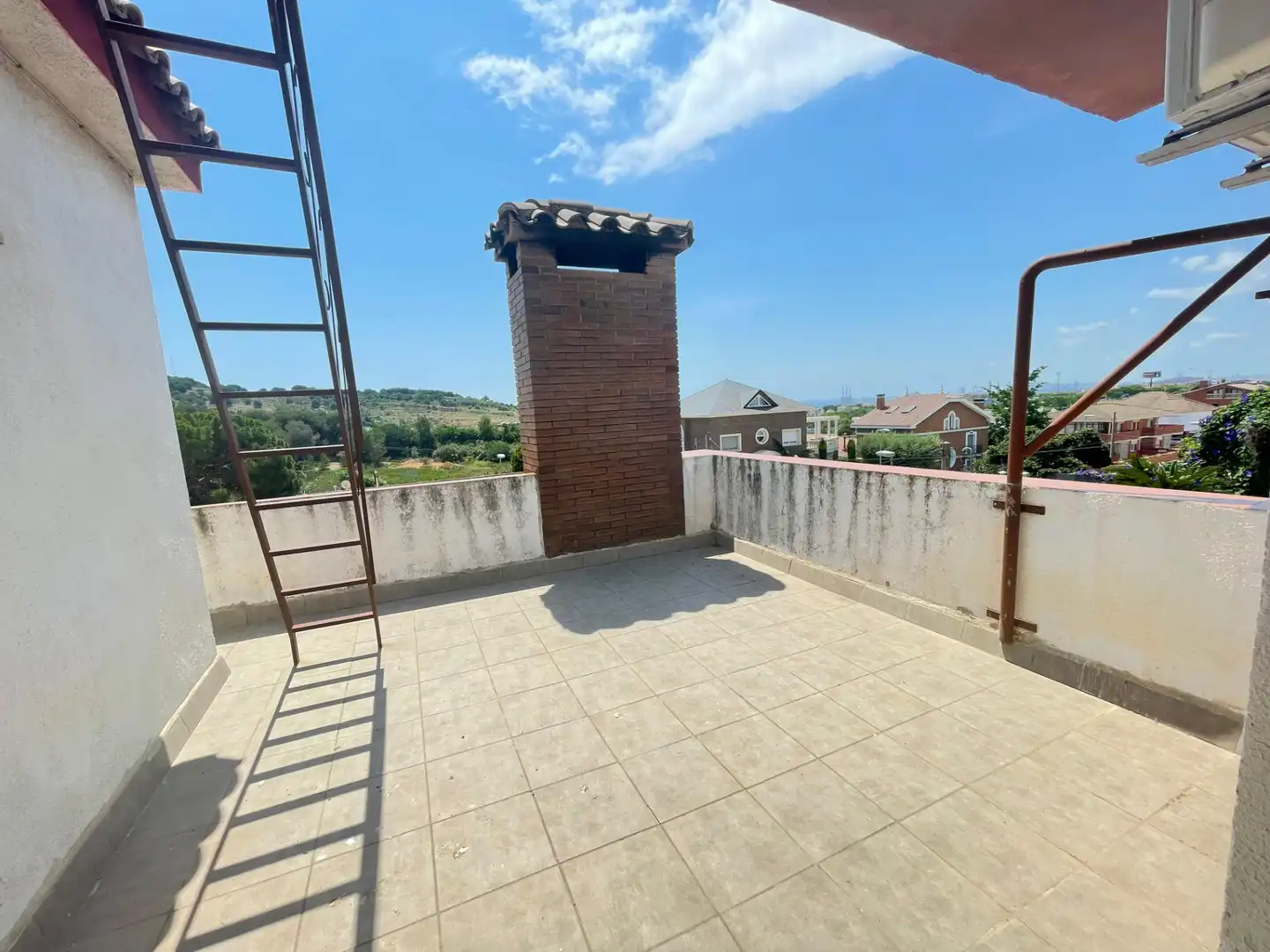 Terraza de Casa o chalet en venta en Badalona con Aire acondicionado, Jardín privado y Terraza