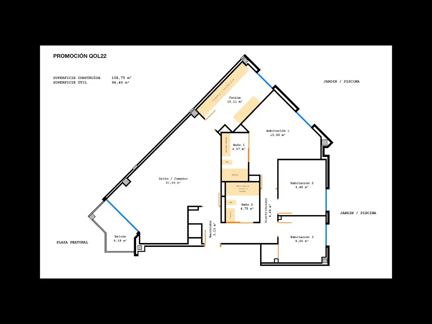 Flat with pool for sale in Plaça Arts 7, imagen 25