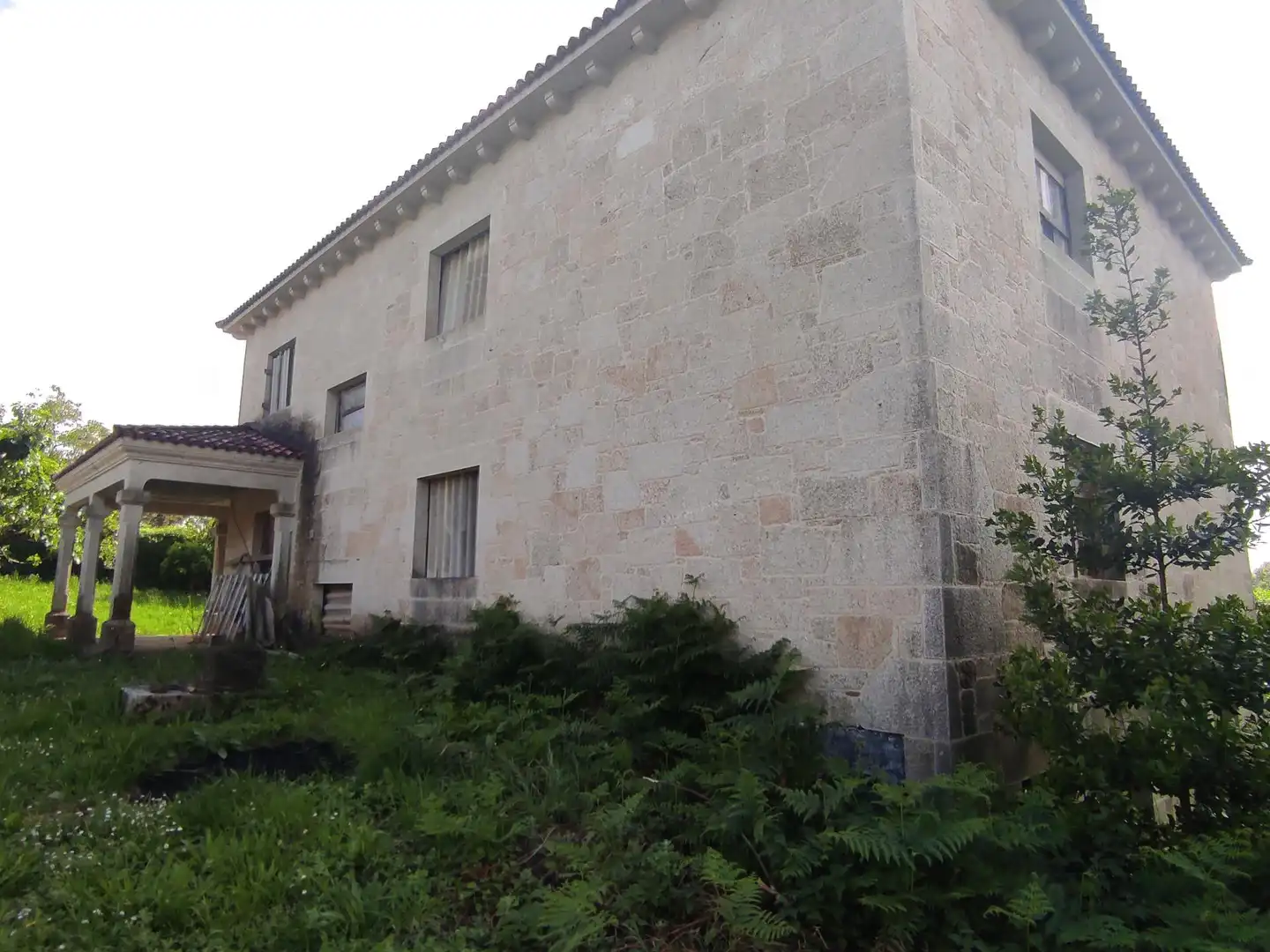 Exterior view of Houses for sale in Santiago de Compostela   with Private garden and Terrace
