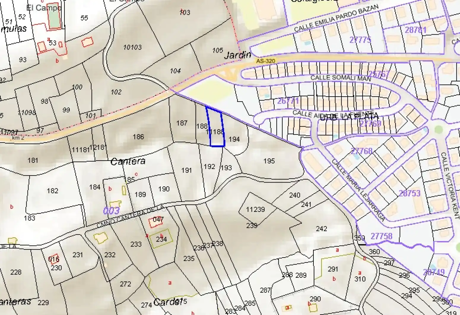 Terreno en venta en Camino de Gaxín, El Carbayedo - El Quirinal