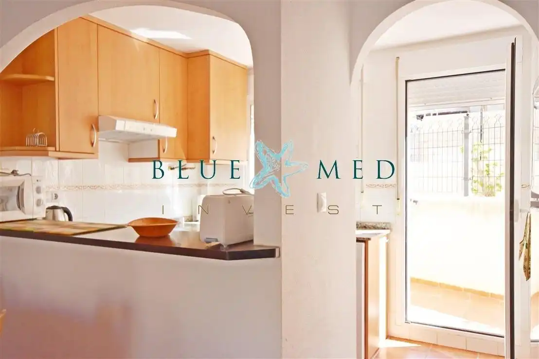 Cocina de Apartamento en venta en Cartagena con Aire acondicionado, Calefacción y Terraza