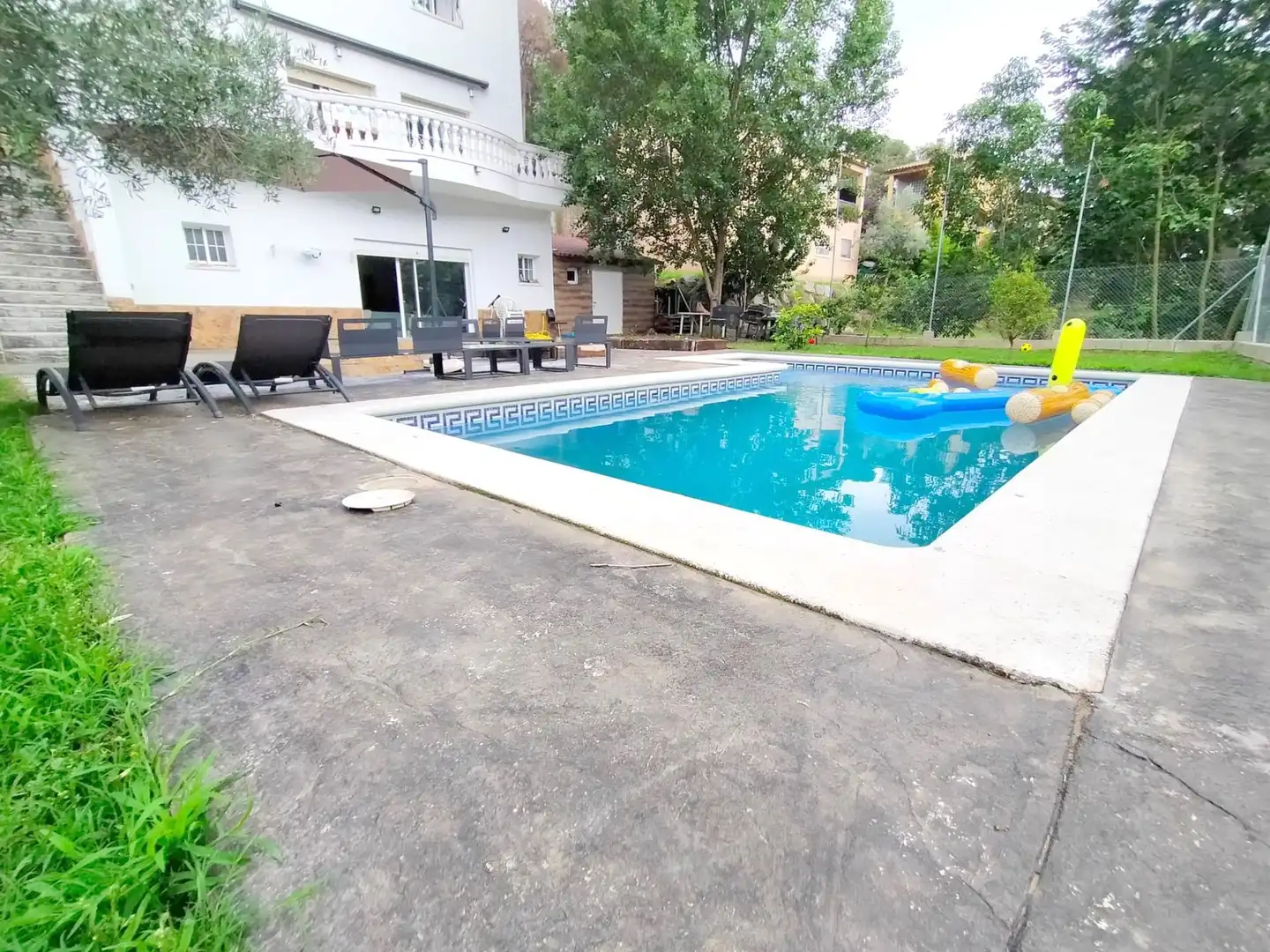 Piscina de Casa o chalet de alquiler en Dosrius con Aire acondicionado, Calefacción y Jardín privado