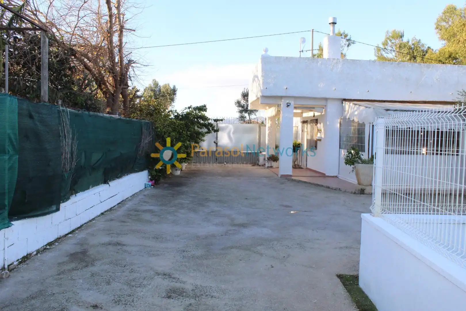 Garten von Haus oder Chalet zur Miete in Oliva mit Klimaanlage, Privatgarten und Terrasse