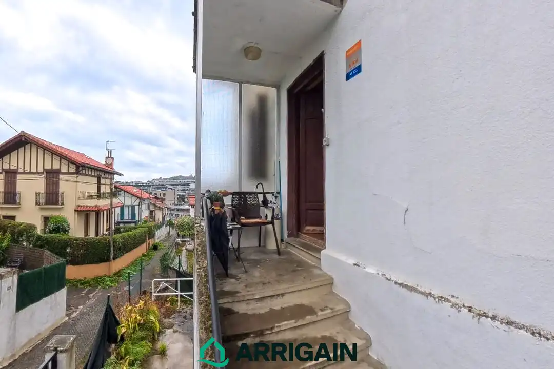Terraza de Casa adosada en venta en Donostia - San Sebastián  con Calefacción, Jardín privado y Terraza