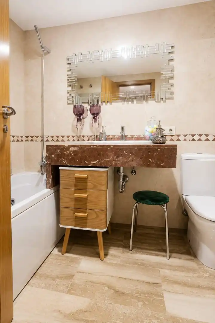 Bathroom of Flat for sale in  Palma de Mallorca  with Air Conditioner, Heating and Terrace