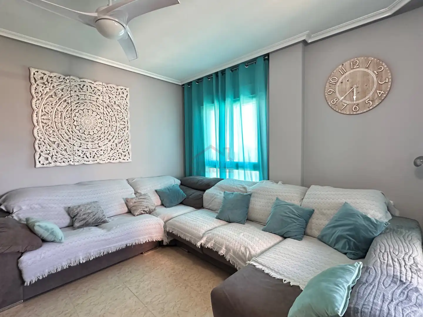 Sala de estar de Piso en venta en Elche / Elx con Aire acondicionado, Calefacción y Balcón