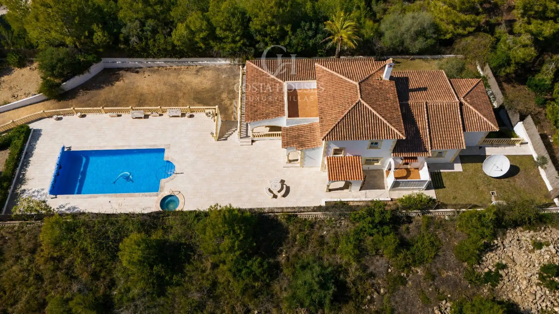 Vista exterior de Casa o chalet en venta en Jávea / Xàbia con Aire acondicionado, Calefacción y Jardín privado