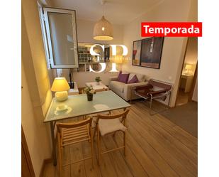 Living room of House or chalet to rent in  Barcelona Capital  with Parquet flooring, Terrace and Furnished