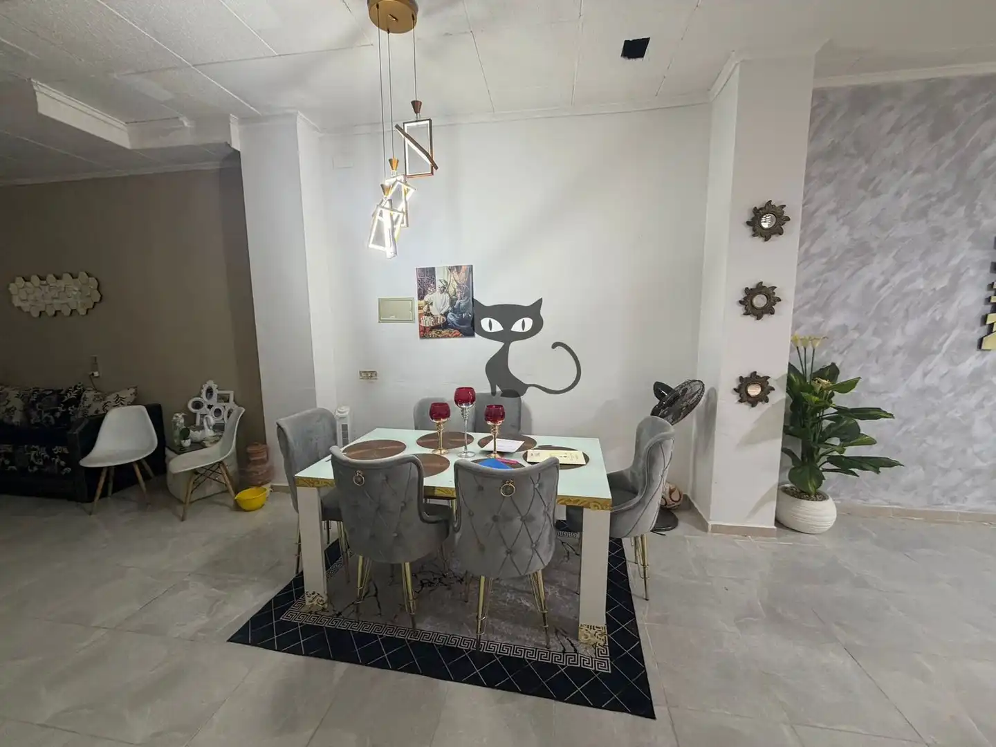Dining room of Flat for sale in Benifaió  with Air Conditioner, Terrace and Storage room
