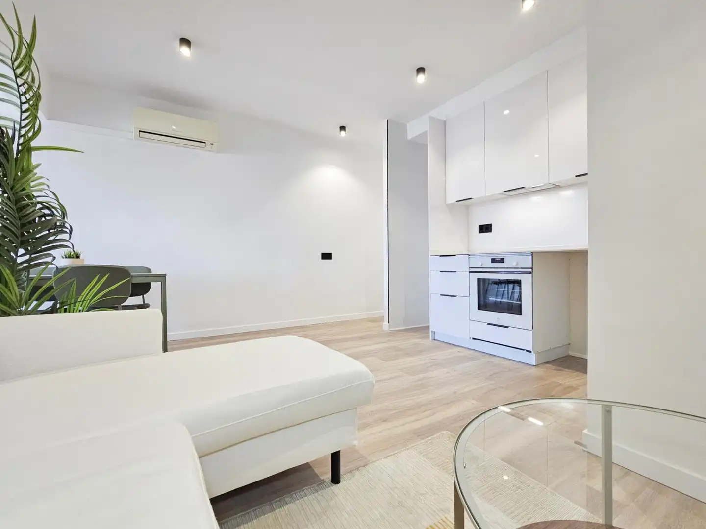 Sala de estar de Piso en venta en Granollers con Parquet y Balcón