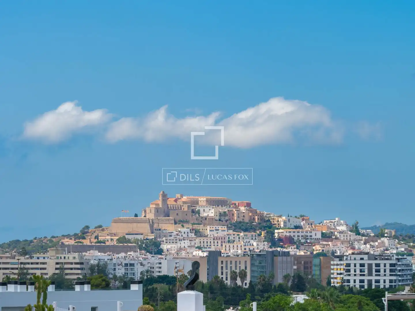 Exterior view of Flat for sale in Santa Eulària des Riu  with Air Conditioner and Furnished