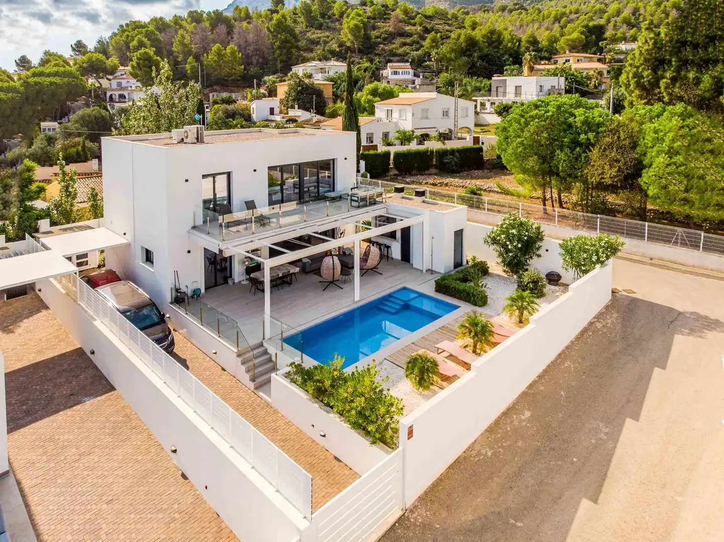 Chalet con terraza en venta en El Montgó