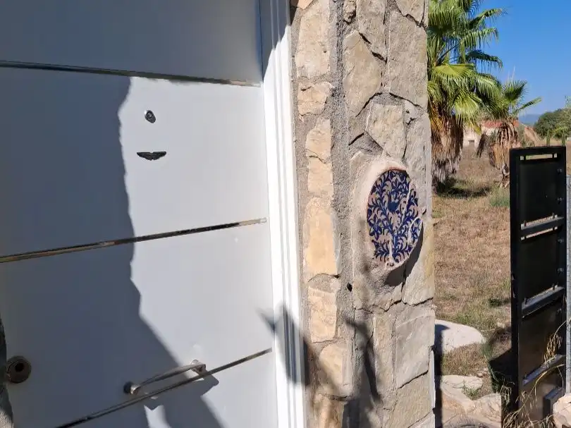Vista exterior de Casa o chalet en venta en Useras /  Les Useres con Aire acondicionado, Jardín privado y Terraza