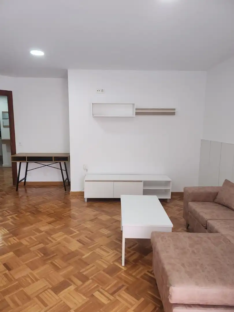 Living room of Flat for rent in Málaga  with Air Conditioner, Terrace and Furnished