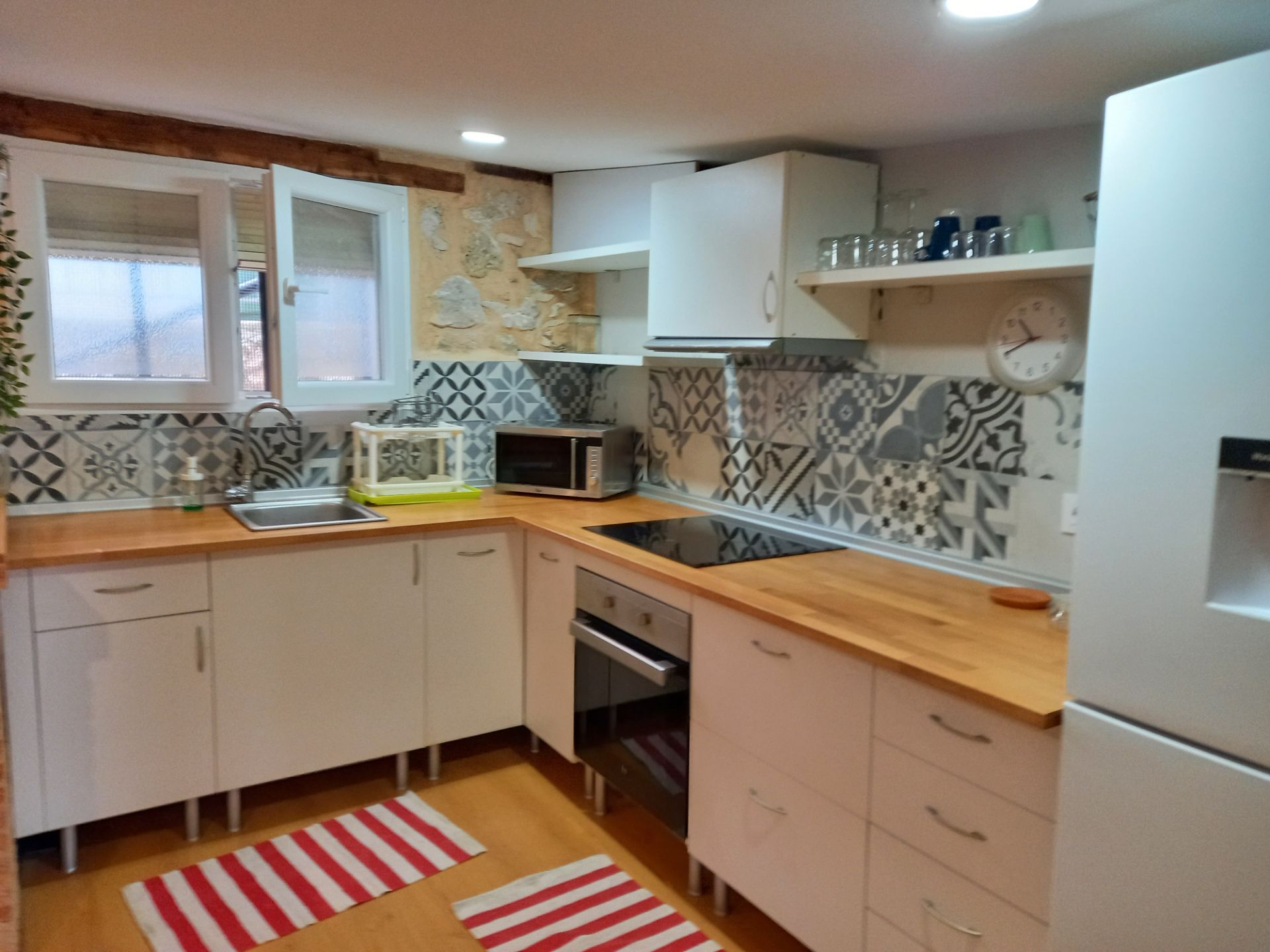 Cocina de Dúplex de alquiler en Cuenca Capital con Calefacción, Amueblado y Horno