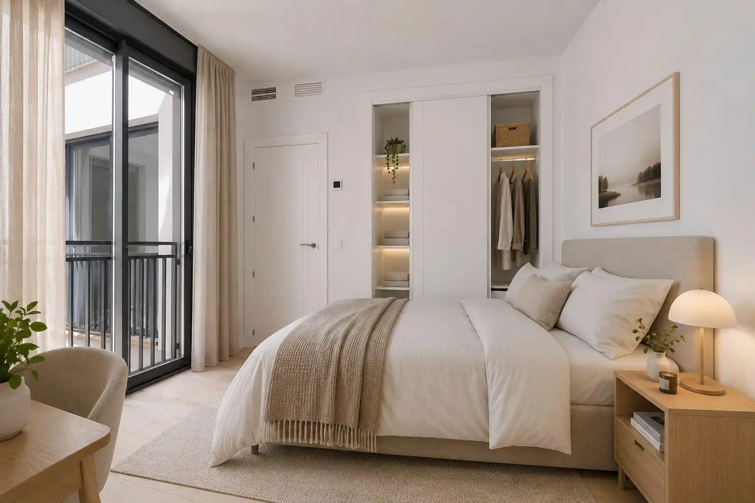Dormitori de Apartament en venda en Fuengirola amb Aire condicionat, Calefacció i Parquet