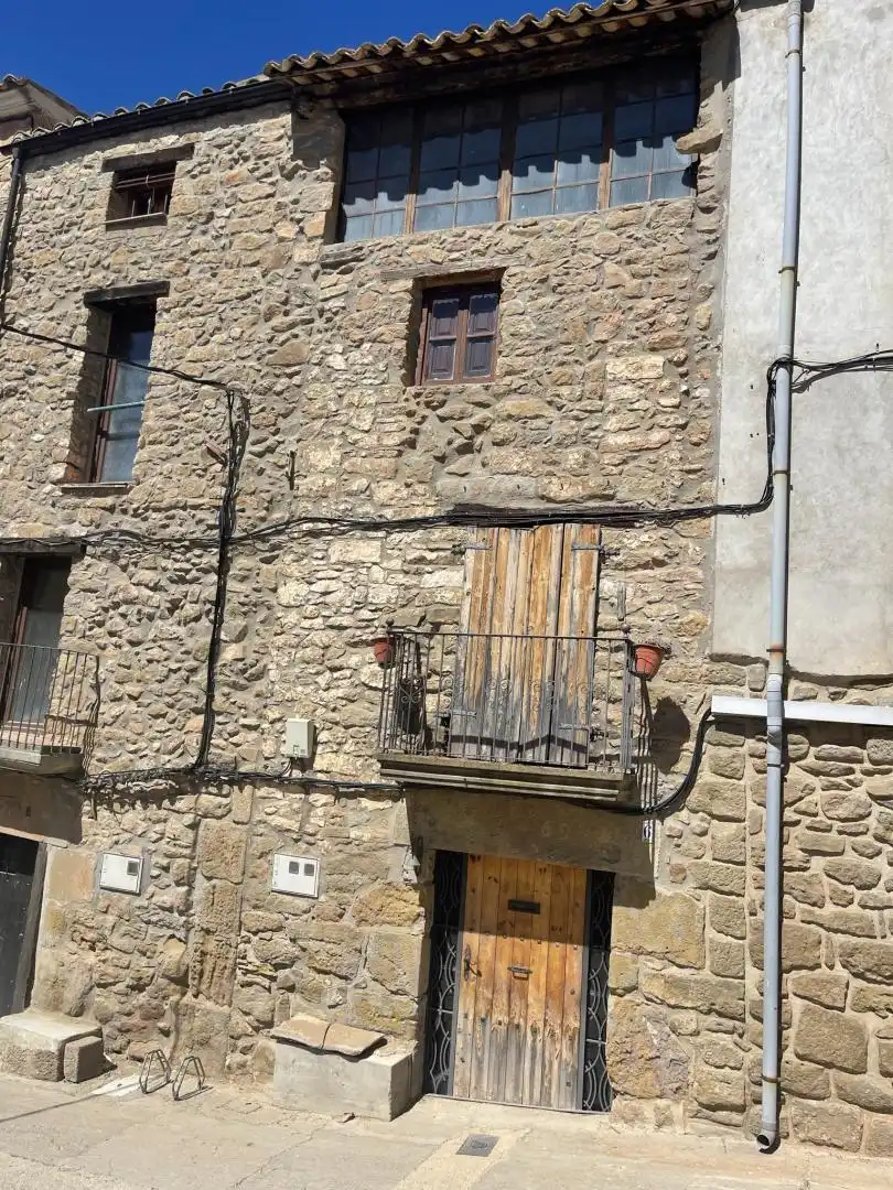 Terraza de Casa adosada en venta en La Baronia de Rialb con Amueblado, Horno y Microondas