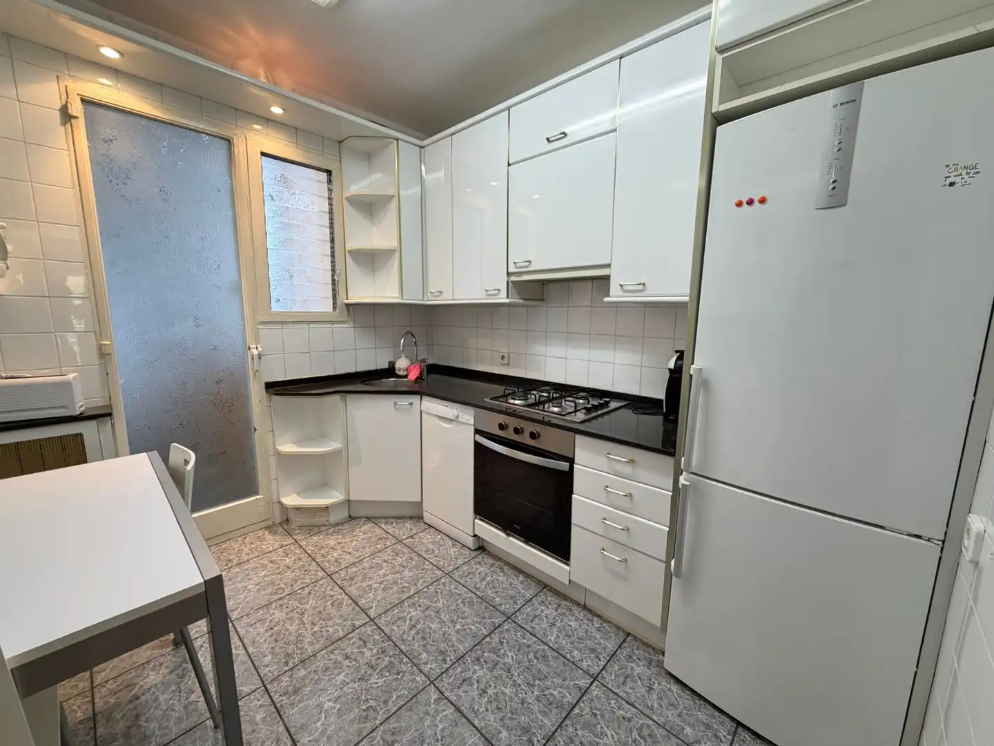 Kitchen of Flat for rent in Lleida  with Air Conditioner, Heating and Parquet flooring