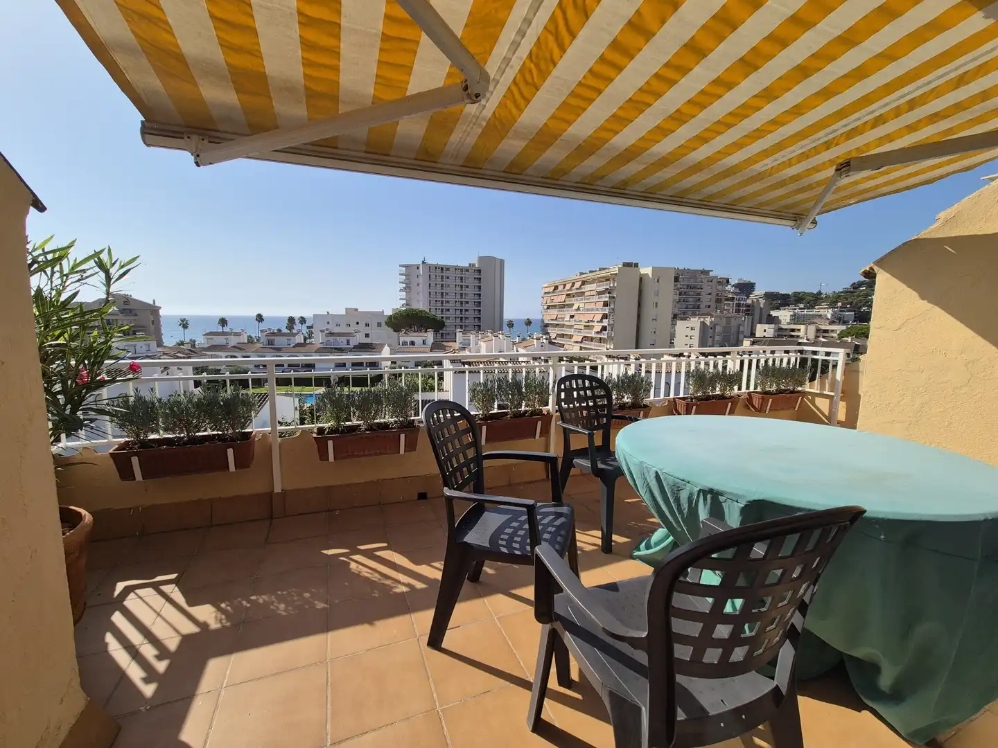 Terrasse von Maisonette zum Verkauf in Calonge i Sant Antoni mit Heizung, Terrasse und Abstellraum
