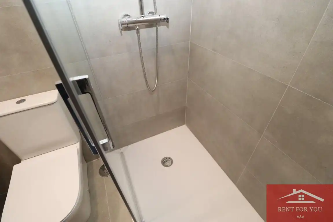 Baño de Piso de alquiler en Alhaurín El Grande con Aire acondicionado y Terraza