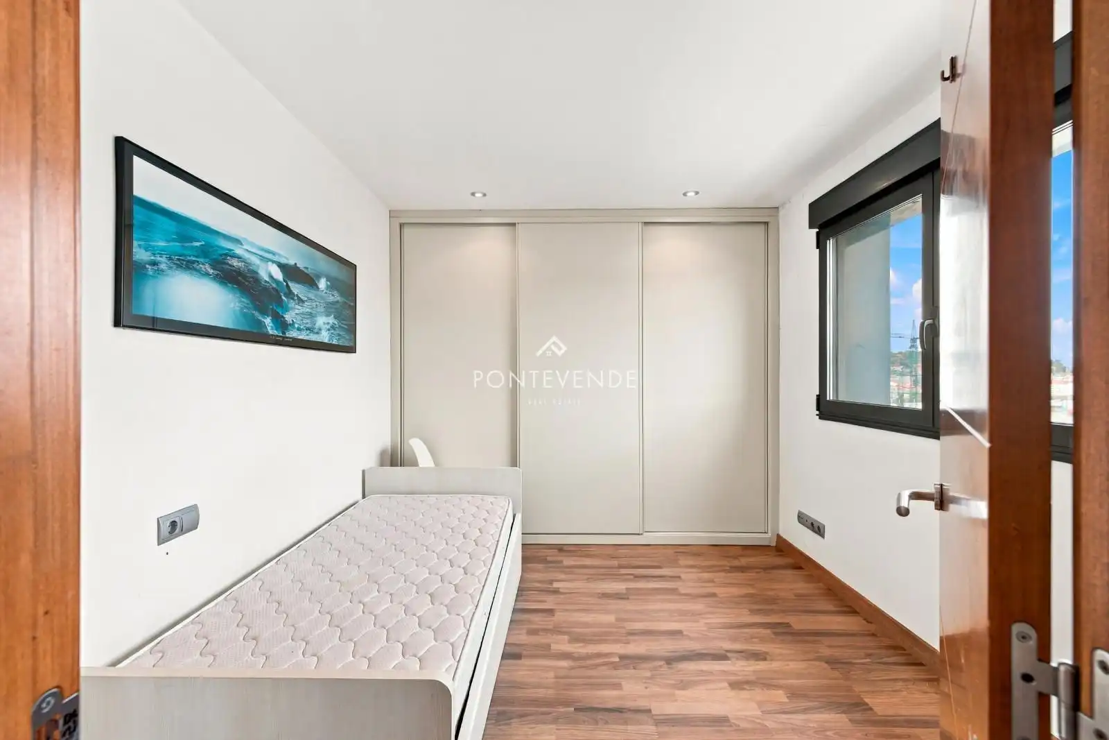 Bedroom of Flat for sale in Marín, Pontevedra
