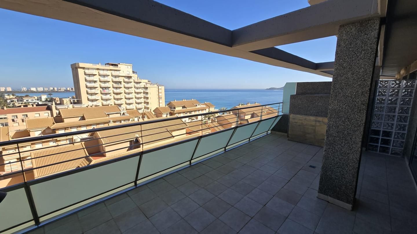 Terrace of Attic for sale in La Manga del Mar Menor  with Air Conditioner, Terrace and Furnished