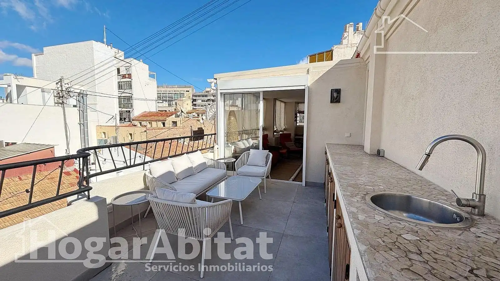 Terrassa de Àtic en venda en Alicante / Alacant amb Aire condicionat, Terrassa i Moblat