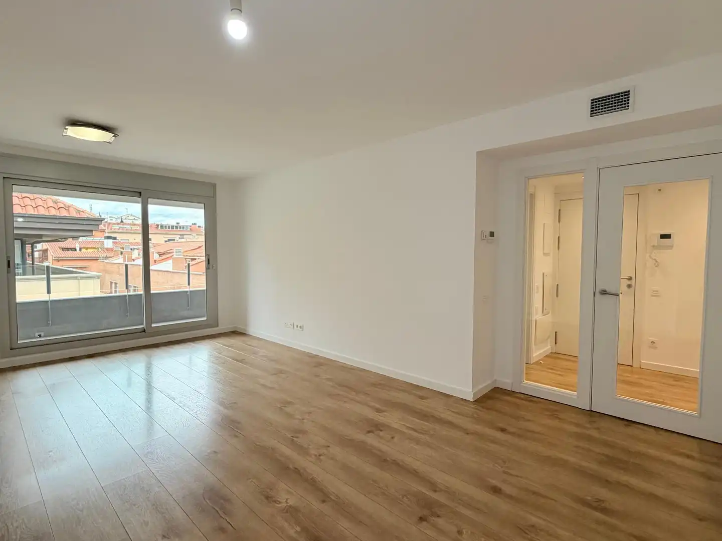 Sala de estar de Piso de alquiler en Igualada con Aire acondicionado, Calefacción y Parquet