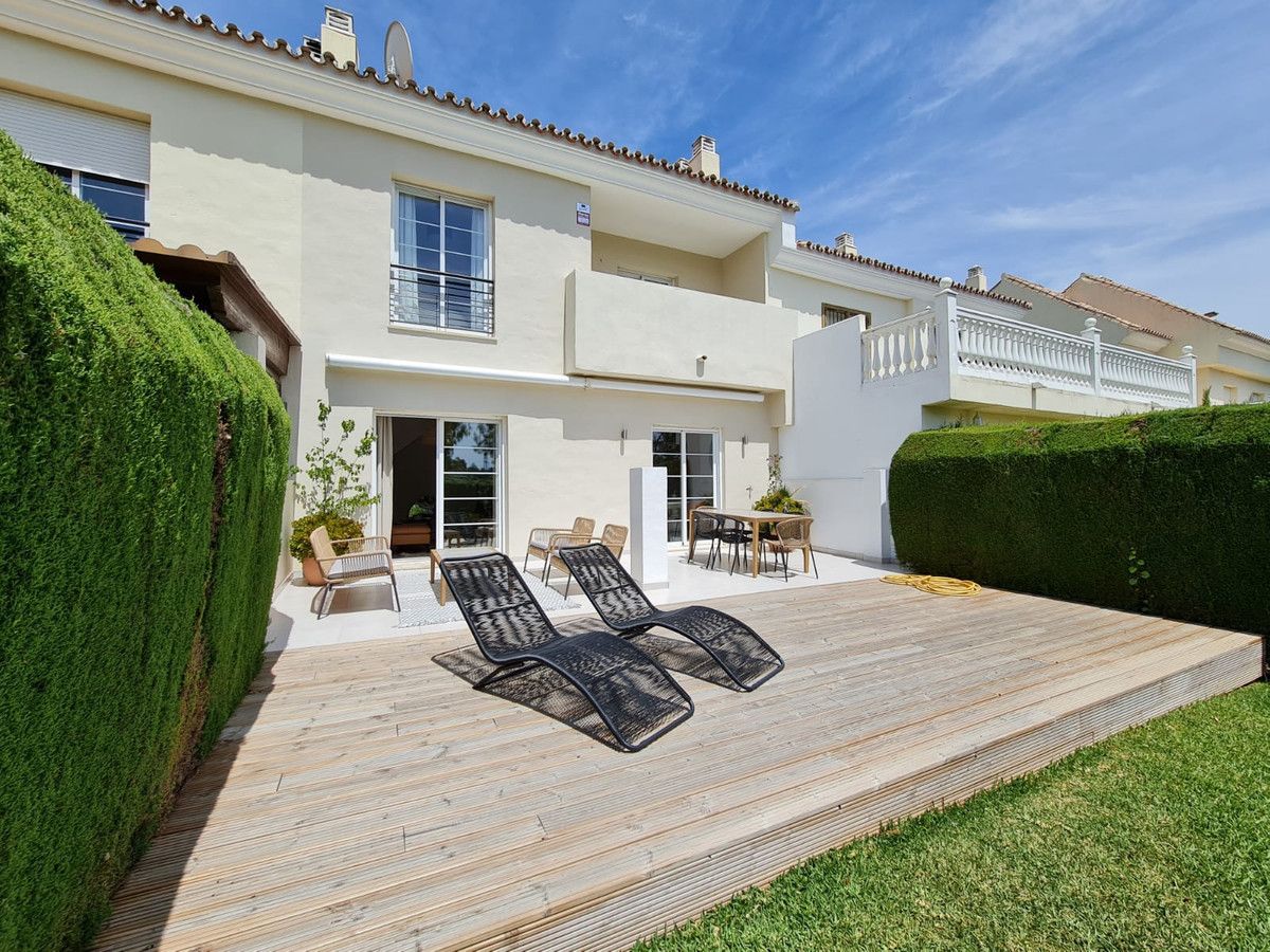Garden of Single-family semi-detached to rent in Marbella  with Air Conditioner, Heating and Terrace