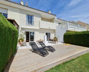 Garden of Single-family semi-detached to rent in Marbella  with Air Conditioner, Heating and Terrace