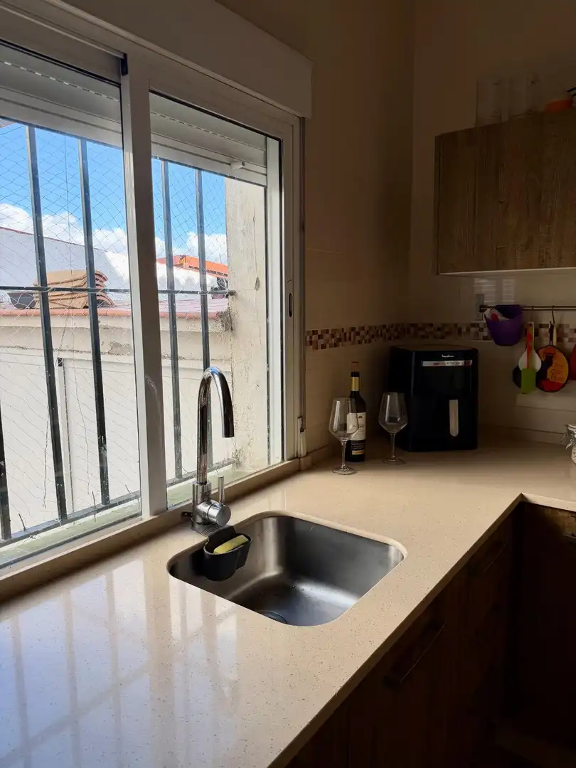 Cocina de Casa adosada en venta en Villanueva del Ariscal