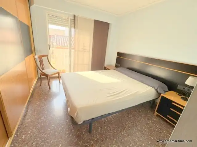 Bedroom of Flat for rent in Paterna  with Air Conditioner, Furnished and Balcony