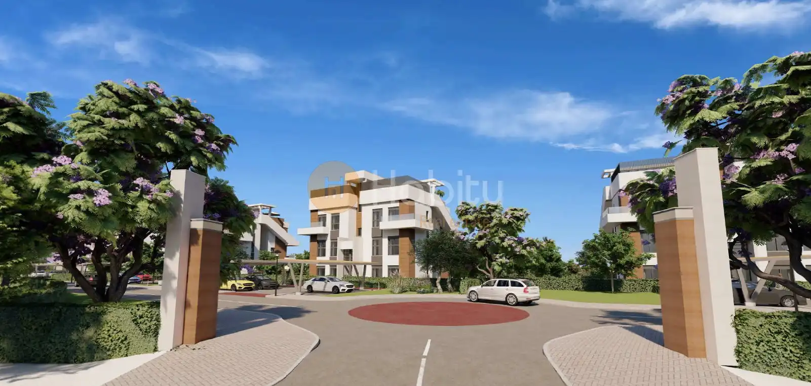 Vista exterior de Apartament en venda en Fuente Álamo de Murcia amb Aire condicionat, Calefacció i Jardí privat
