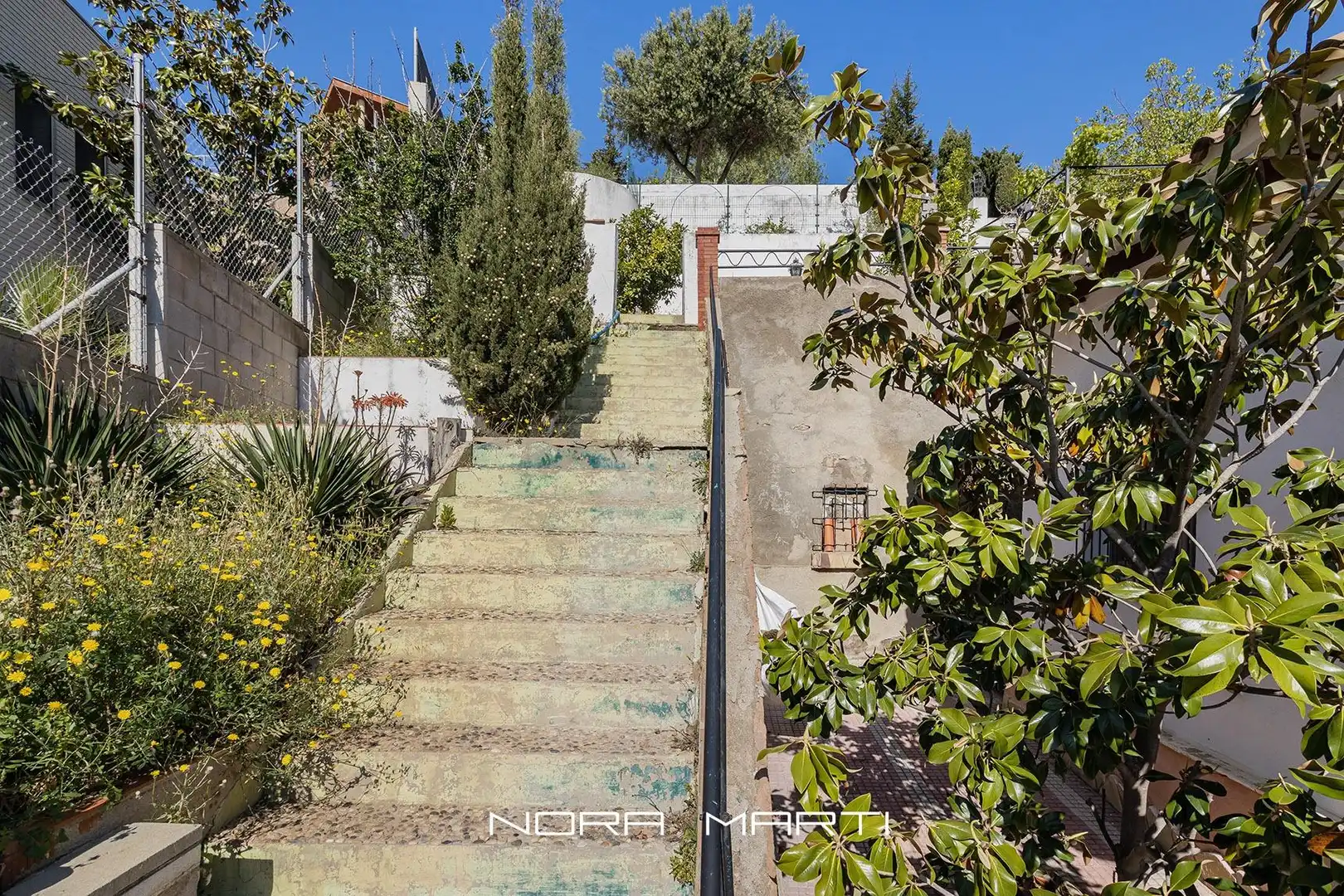 Vista exterior de Casa o chalet en venta en Esplugues de Llobregat con Jardín privado, Piscina y Alarma