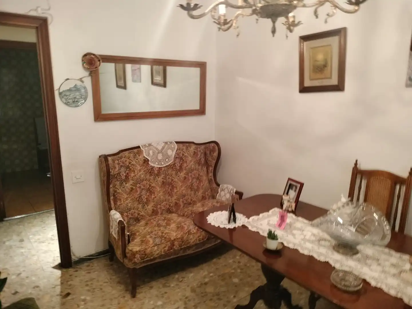 Sala de estar de Piso en venta en Elche / Elx con Amueblado