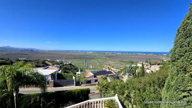 Vista exterior de Casa o xalet en venda en Pego amb Aire condicionat, Calefacció i Jardí privat