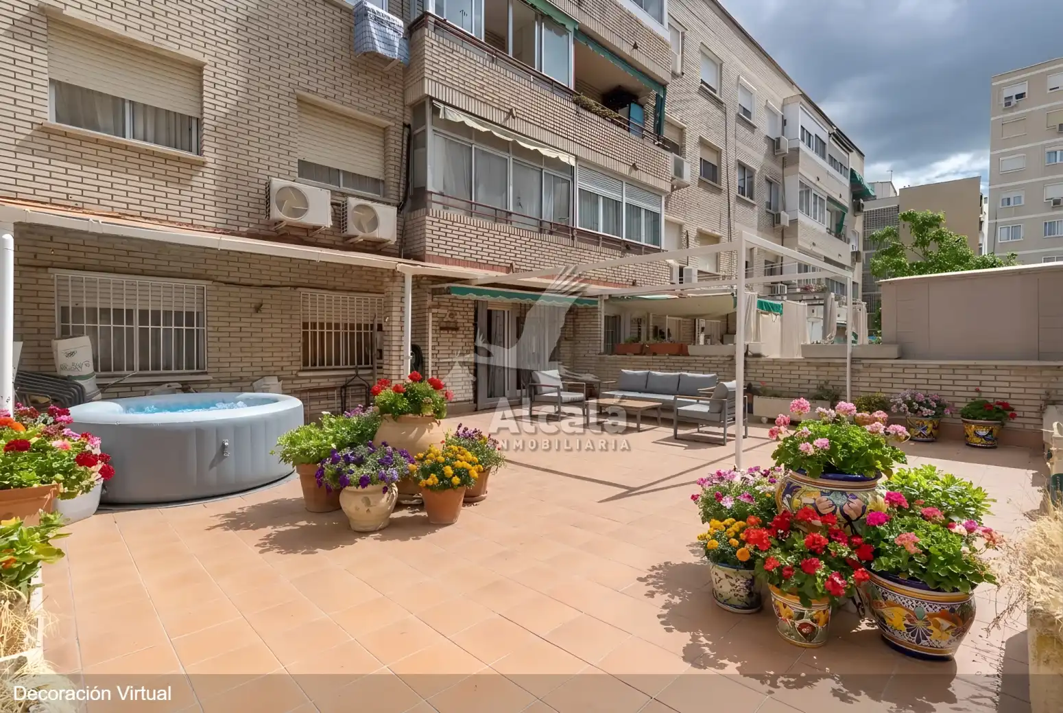 Terrasse von Wohnung zum Verkauf in Alcalá de Henares mit Heizung und Terrasse