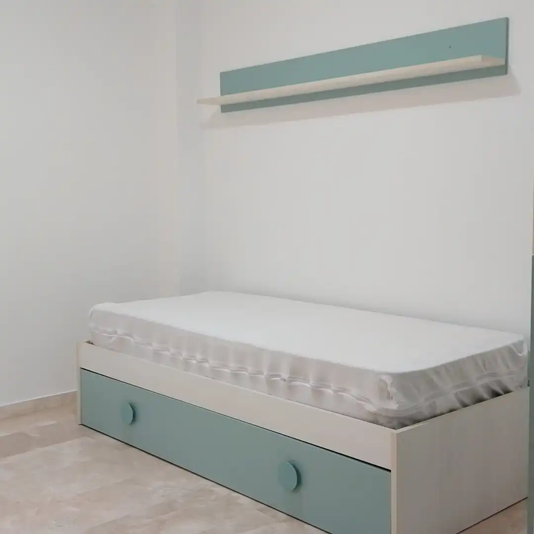 Schlafzimmer von Wohnung zur Miete in Churriana de la Vega mit Möbliert, Ofen und Waschmaschine