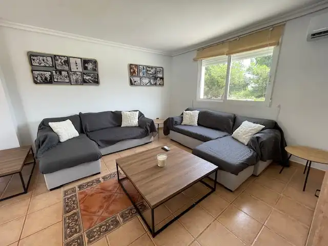 Living room of Houses for rent in Alicante / Alacant  with Air Conditioner, Heating and Private garden