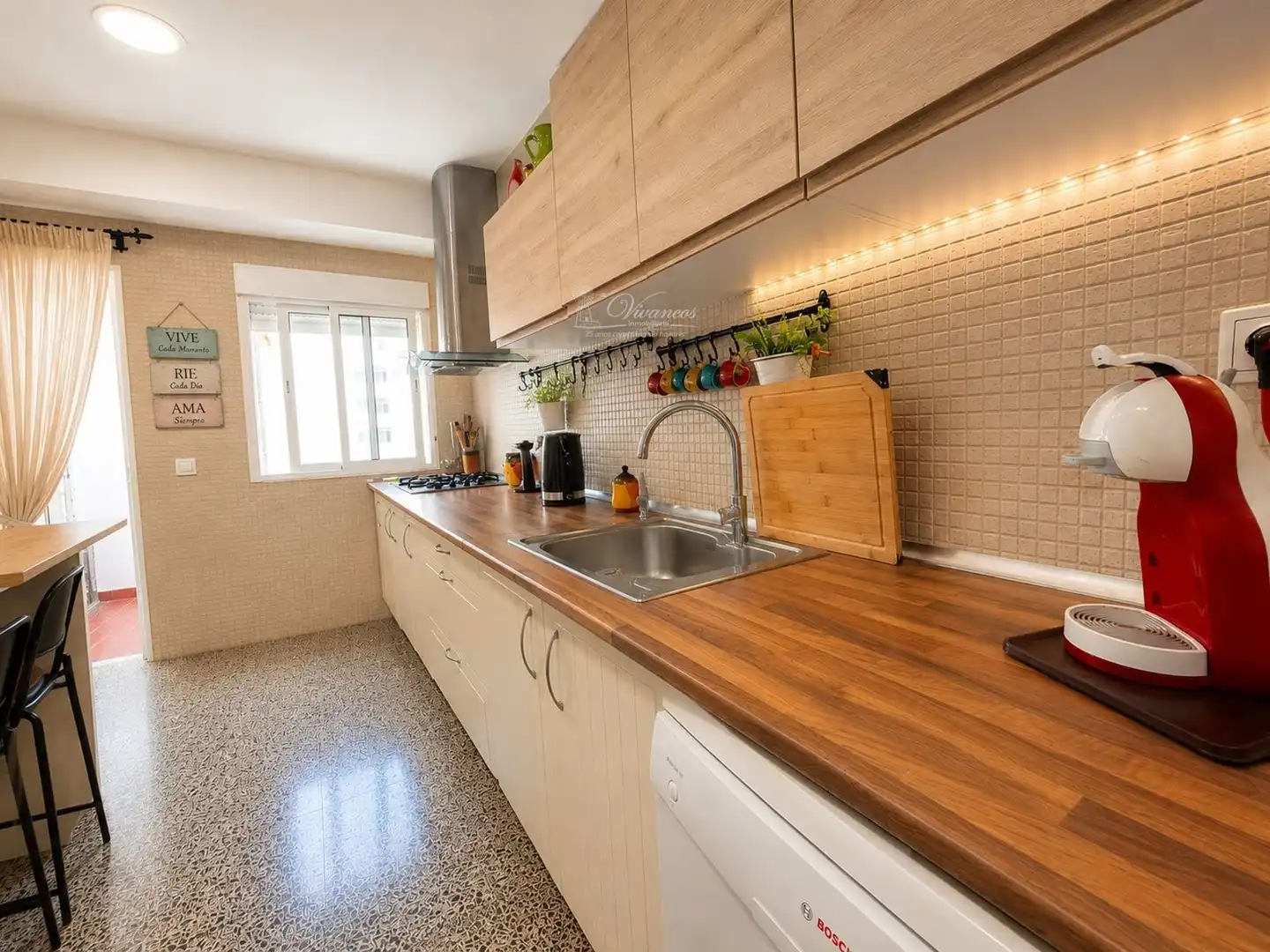 Cuina de Pis en venda en  Palma de Mallorca amb Aire condicionat i Terrassa