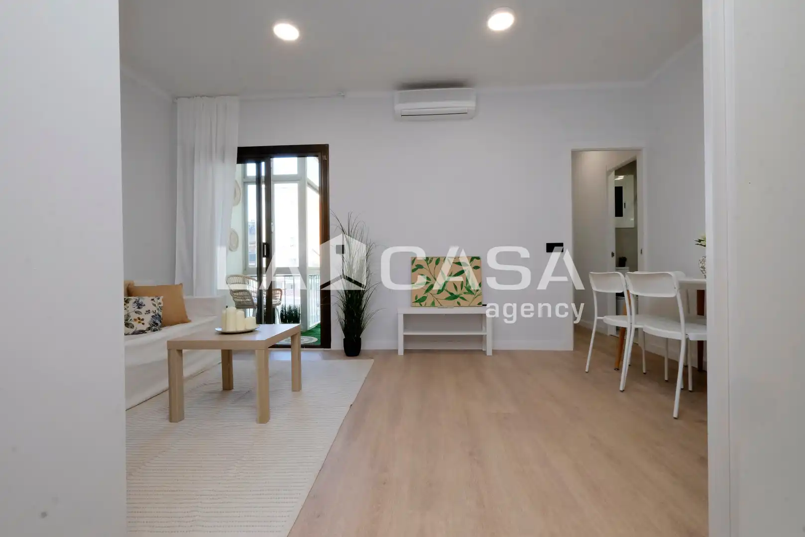 Living room of Flat for sale in Barcelona  with Balcony